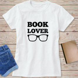 Ljudglas för Bok Älskare T Shirt