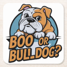 Ljudhund-illustration: Boo eller Bulldog? Pop