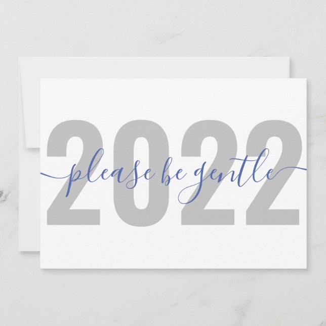 Ljudig 2022 Var snäll och var snäll och var snäll  Julkort (Framsida)