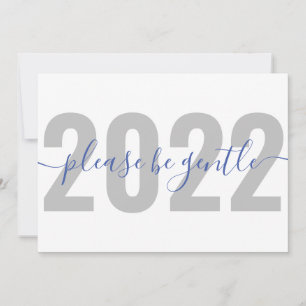 Ljudig 2022 Var snäll och var snäll och var snäll  Julkort