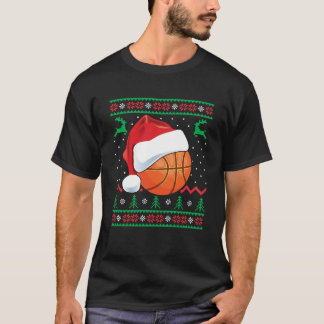 Ljudig Basketball Ugly jul Sweater Boys Manar T Shirt