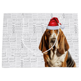 Ljudig jul Basset Hound Hund älskare