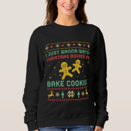 Ljudig julsötare Baking Cookies Baker T Shirt