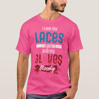 Ljudiga Boxing Quote- och Boxer Boxing-handskar T Shirt