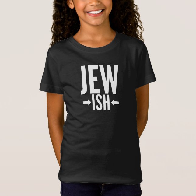 Ljudiga judiska gåvor för Fladdermus/Pub Mitzvah e T Shirt (Framsida)
