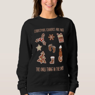 Ljudiga julkakor i Oven Baby Gravid Ann T Shirt
