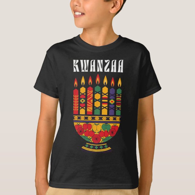 Ljudiga ljus, seriös kultur, afrocentric Celebrat T Shirt (Framsida)