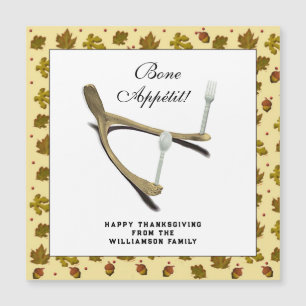 Ljudiga Thanksgiving-presentkort