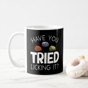 Ljudisk geolog Lapidary Sten Collector Rockhound Kaffemugg