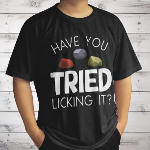 Ljudisk geolog Lapidary Sten Collector Rockhound T Shirt