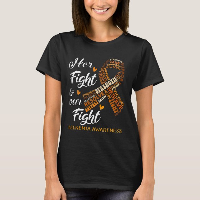 Ljudkemi, medvetandegörande, hennes kamp är vår ka t shirt (Framsida)