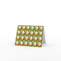 Ljudkort för Cute Cat-julpudding