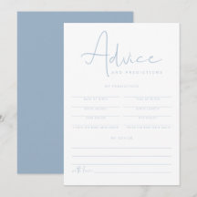 Ljudkort och förutsägelsekort för Blå Baby