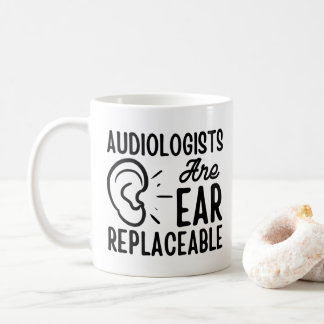 Ljudloger är utbytbara, roliga ljudtekniker kaffemugg