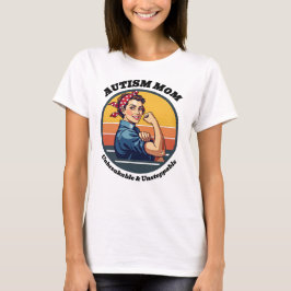 Ljudmedvetande om Mamma - Obrytbara och ostoppbara T Shirt