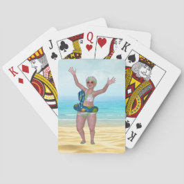 Ljudnande Beauty Beach-betalkort Casinokort