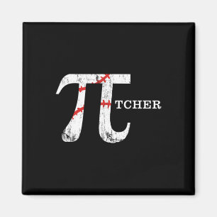 Ljudny Bysell Pitcher Math Geek Pi Day-gåvor till Magnet