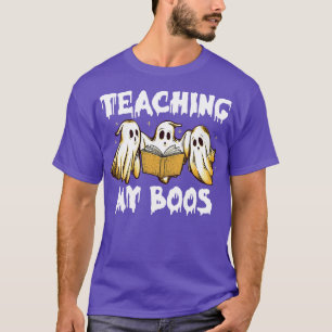 Ljudny Ghost undervisar min Boos Halloween-lärarko T Shirt