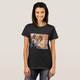 Ljudsignala Chimerakvinna grundläggande T-tröja T-shirt