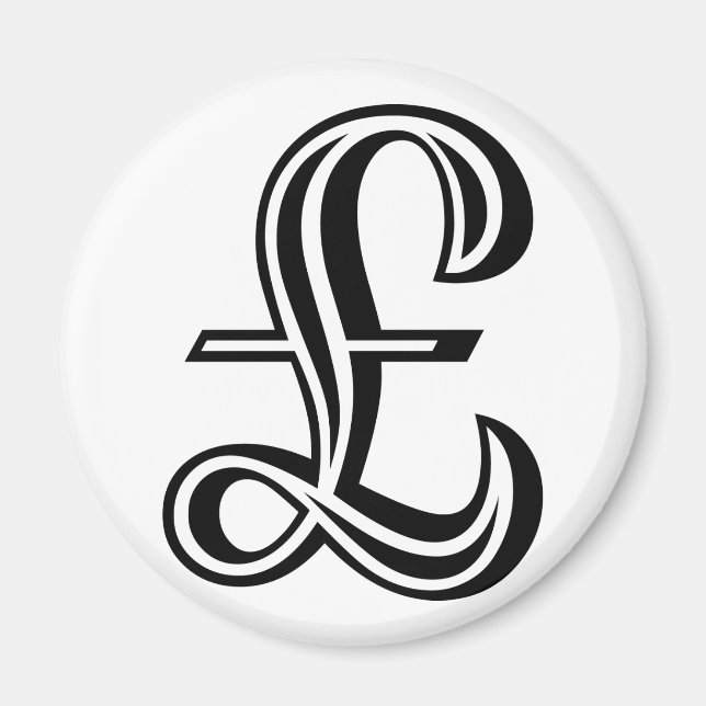Ljudsignatur - svart magnet (Framsidan)