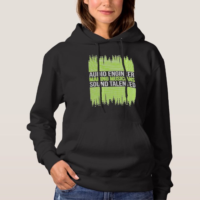 Ljudtekniker ljudteknik t shirt (Framsida)
