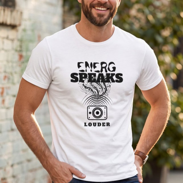 Ljudvåg Grafik för Audiophile energi T Shirt (Skapare uppladdad)
