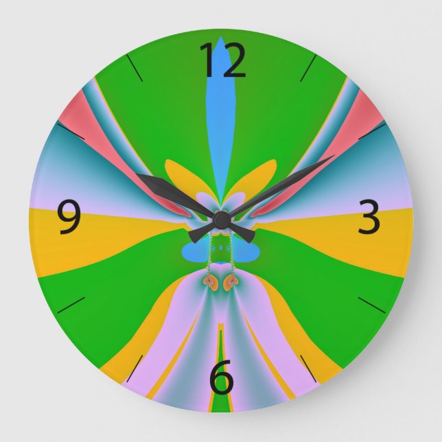 Ljudvågsskåp - Anpassade Stor Klocka (Framsida)