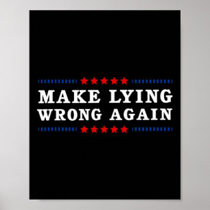 Ljug fel antitrumpump igen poster