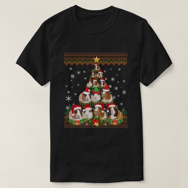 Ljug jul i Gris, bekväm jul T Shirt (Design framsida)