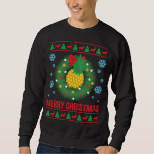 Ljug Pineapple Ugly God Julsötare Lång Ärmad Tröja