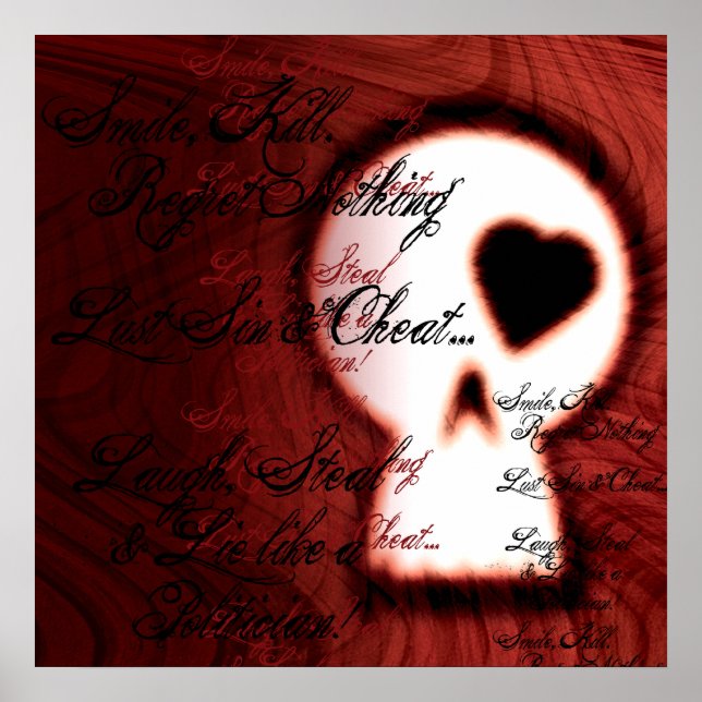 Ljug som Politikar Poster (Framsidan)