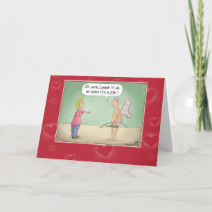 Ljug upp det på Valentine Card Helgkort