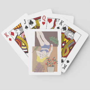 Ljuga kvinna casinokort