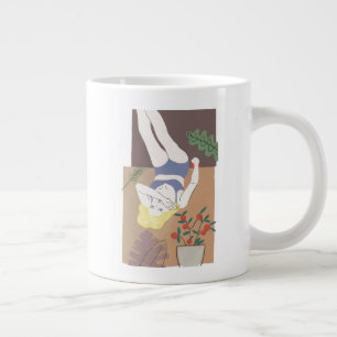 Ljuga kvinna jumbo mugg