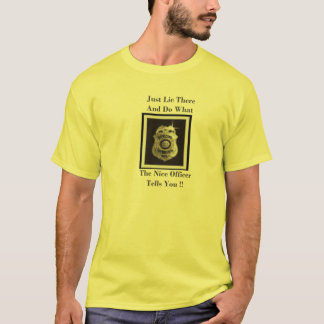 Ljuga precis där och gör tee shirt