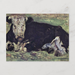 Ljugande av kummel av Vincent Van Gogh Vykort