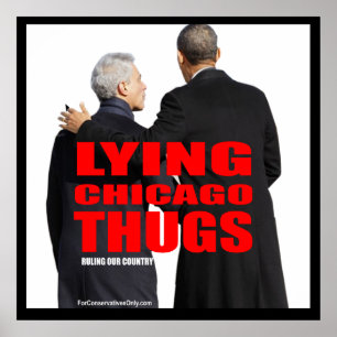 Ljuger Chicago Thugs Poster