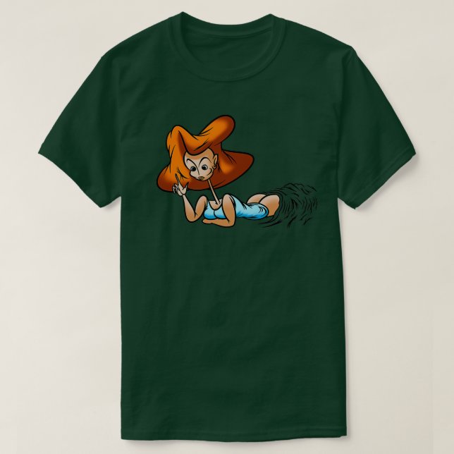 Ljuger kvinnor jämfört med 2 t shirt (Design framsida)