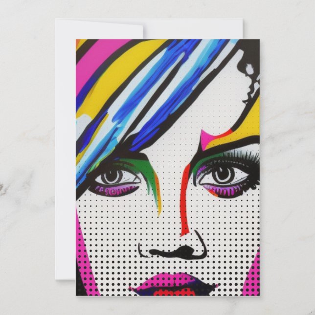 Ljuger Ögon Julkort (Framsida)