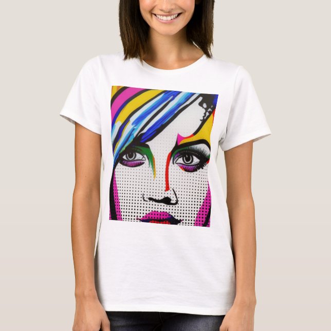 Ljuger Ögon T Shirt (Framsida)