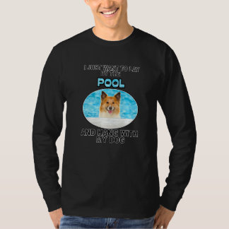 Ljugit av Bassäng & HPW isländska fårhund T Shirt