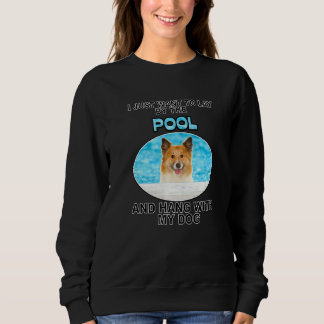 Ljugit av Bassäng & HPW isländska fårhund T Shirt