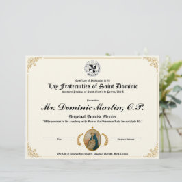 Ljugit Dominikanska certifikat
