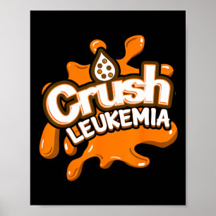 Ljukemi - medvetandegrad Cure Blood Cancer Fighter Poster