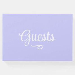 Ljungblå Lila Gästböcker