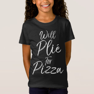 Ljuny Ballet Workout Quote Cute Joke Pli för T Shirt