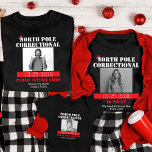 Ljuny Bild Matching Family jul Pajama T Shirt<br><div class="desc">Få redo att sprida lite helgdag med vår Manar Funny Bild matchande familjejul Pajama T-Shirt. Den här skjortan har en lekfull "North Pole Correctional"-design och tillför en humoristisk vrid till din firande. Perfekt för att samordna med din familjs helgdag är ett roligt sätt att samla alla för festliga foton och...</div>