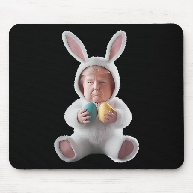 Ljuny Bunny Påsk Trump Meme Glad påsk Day Musmatta (Framsidan)