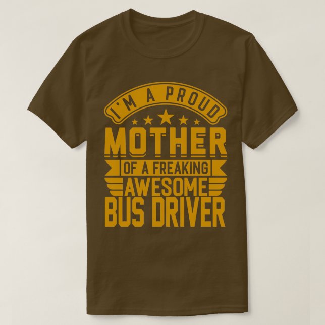 Ljuny Buss Driver Women Proud T Shirt (Design framsida)