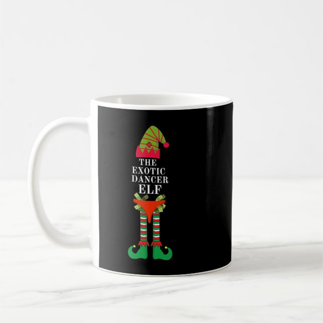 Ljuny exotisk Dancing Elf Matching Group Jul Kaffemugg (Vänster)